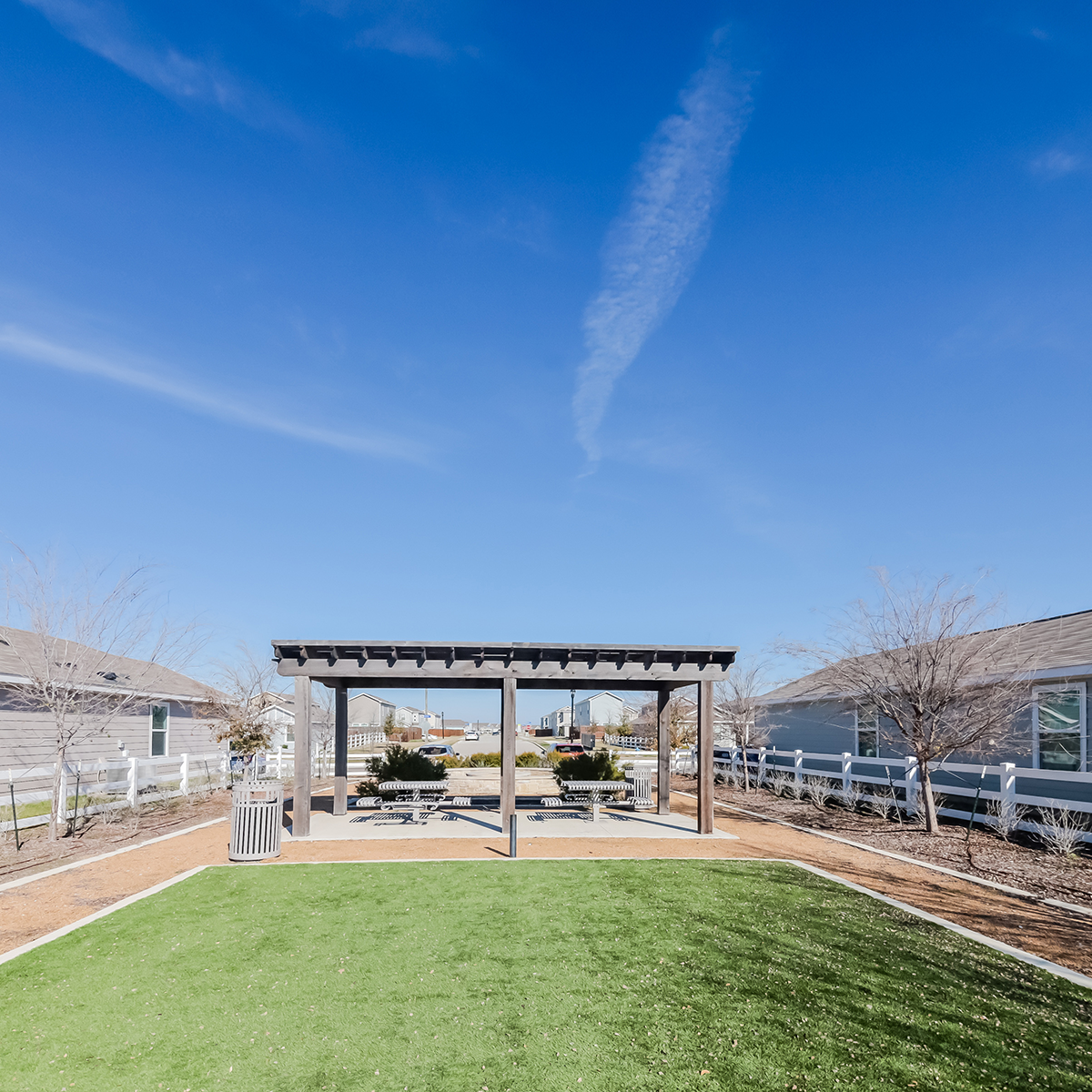 Picnic area and green space